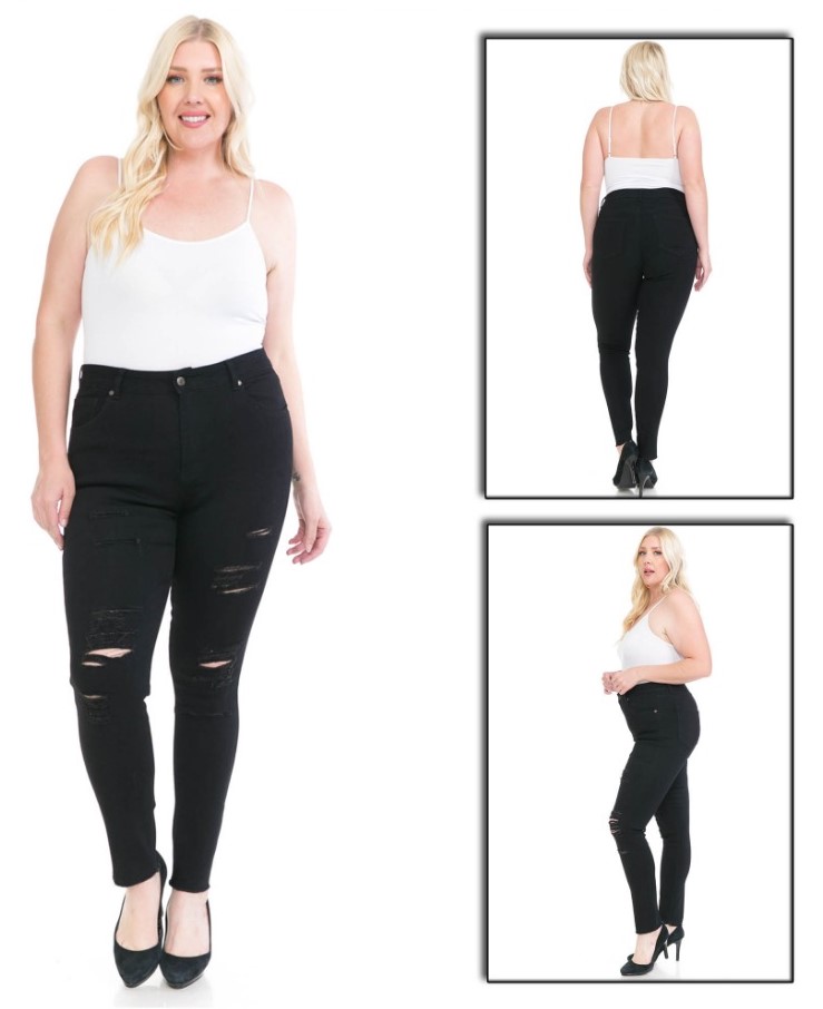 PLUS SIZE DENIM